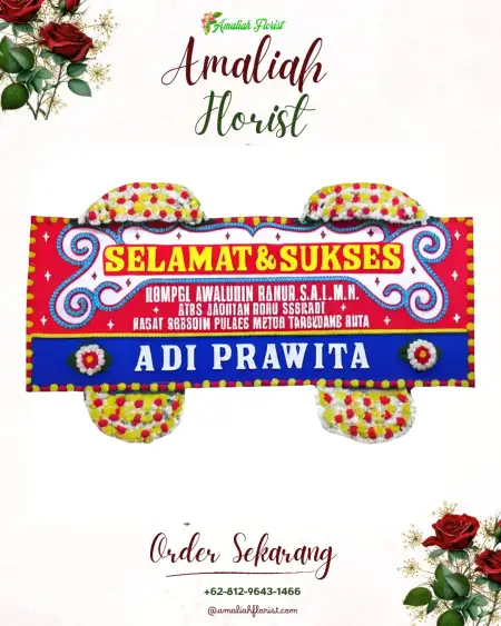 Papan Bunga Ucapan Selamat Hambaro